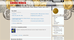 Desktop Screenshot of limitamince.sk